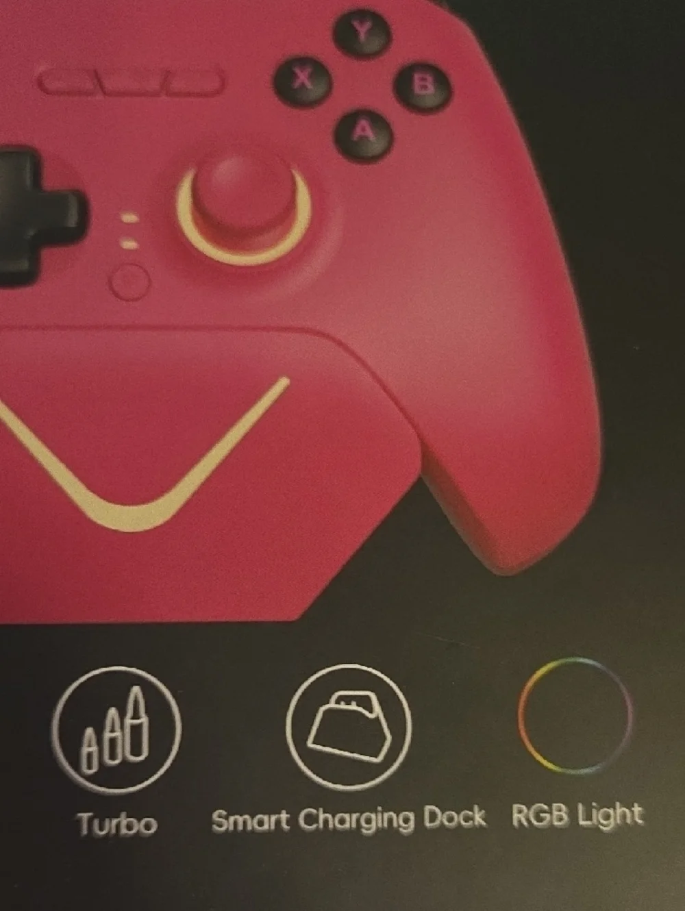 Pink Wireless Gaming Controller For PC - SW - ANDROID - IOS